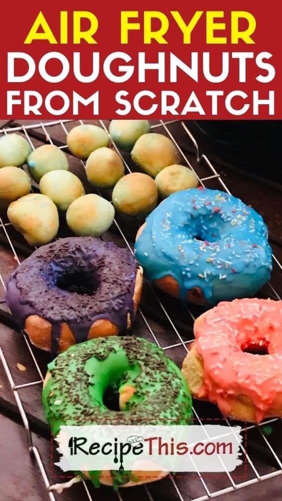 Easy Air Fryer Donuts Recipe (With Video)