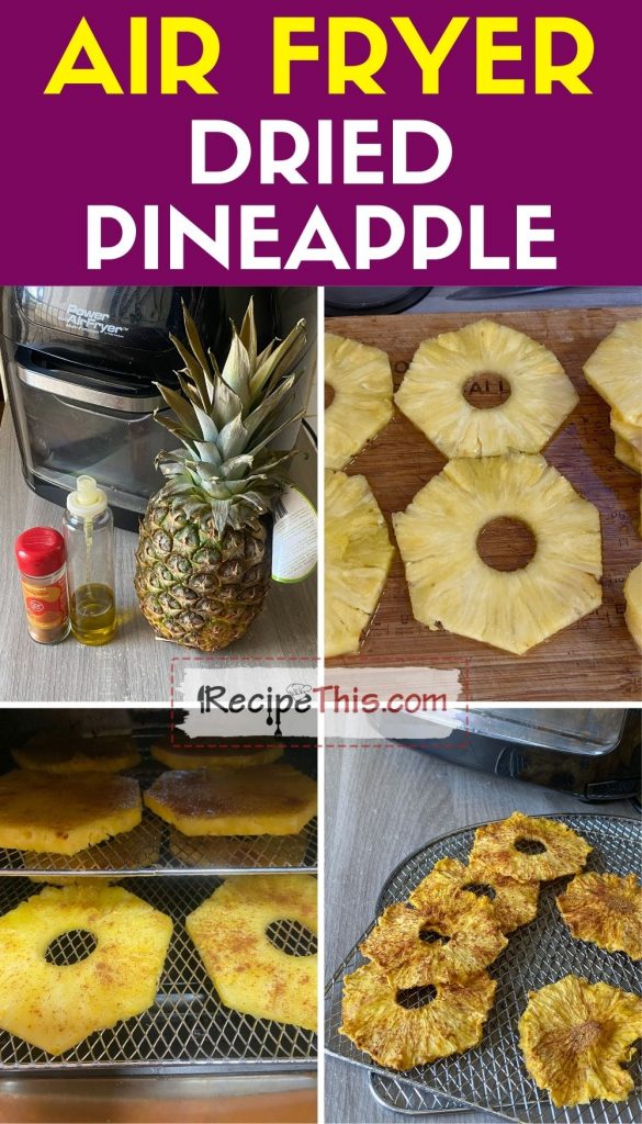 air fryer dried pineapple