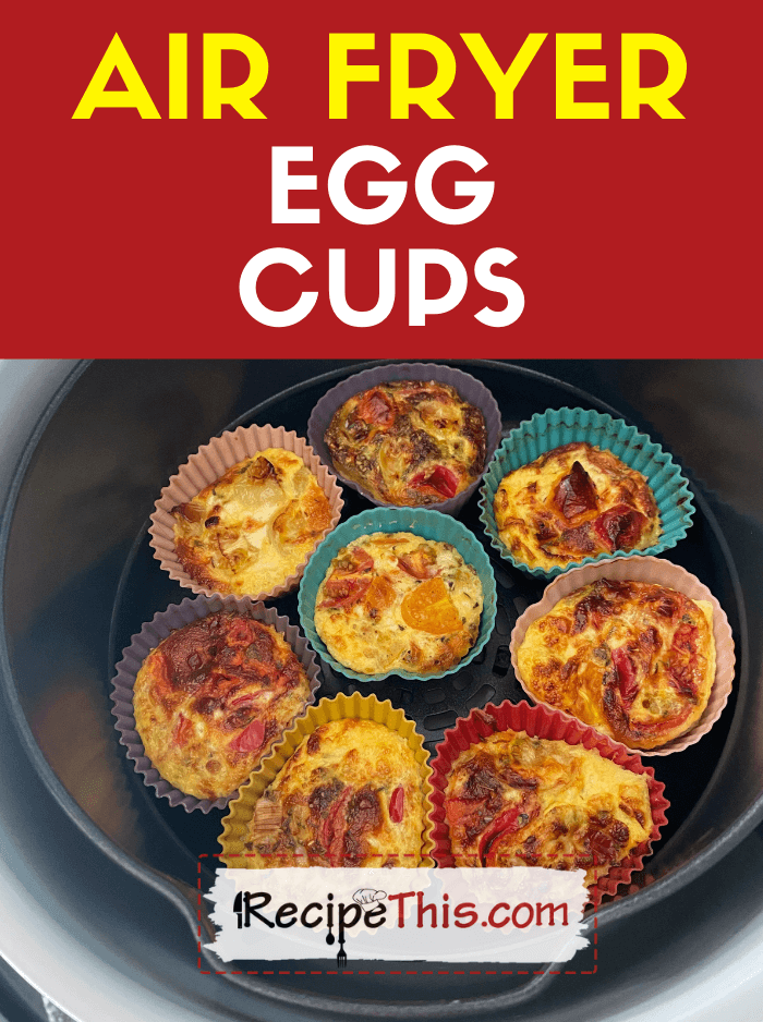 air fryer egg cups recipe