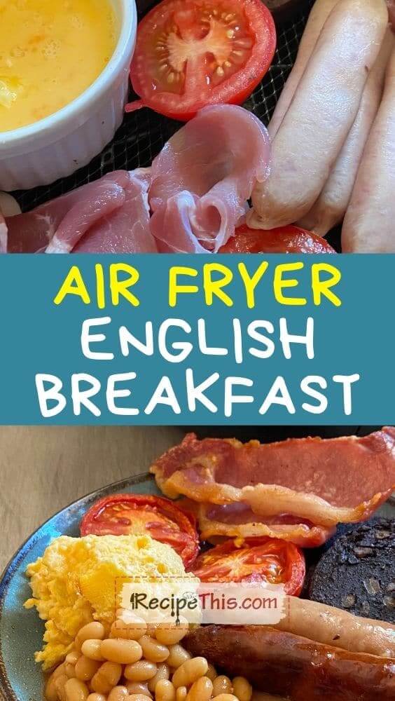 air fryer english breakfast at recipethis.com