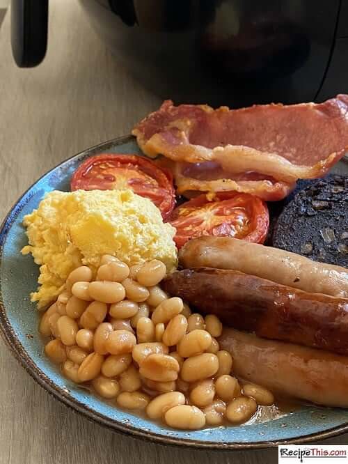 air fryer english breakfast