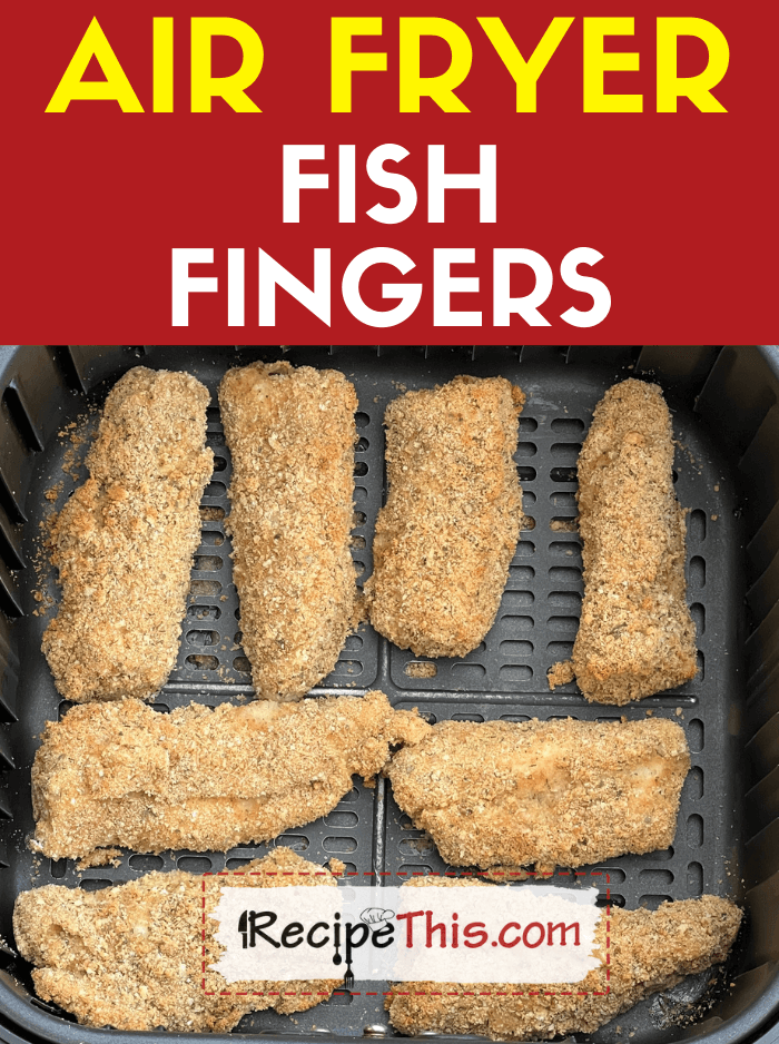 air fryer fish fingers recipe