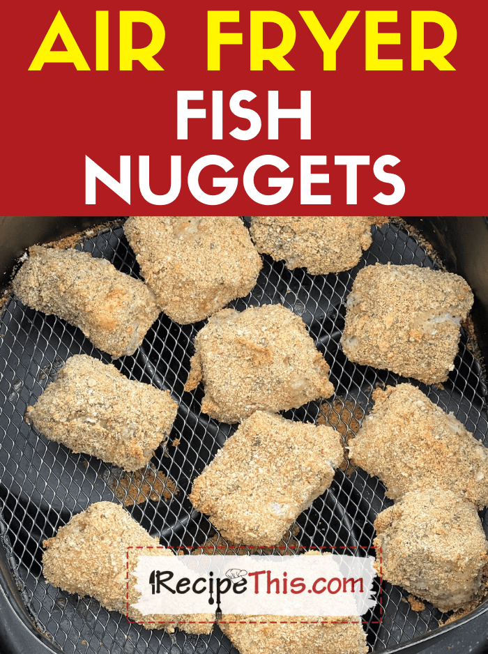 air fryer fish nuggets recipe