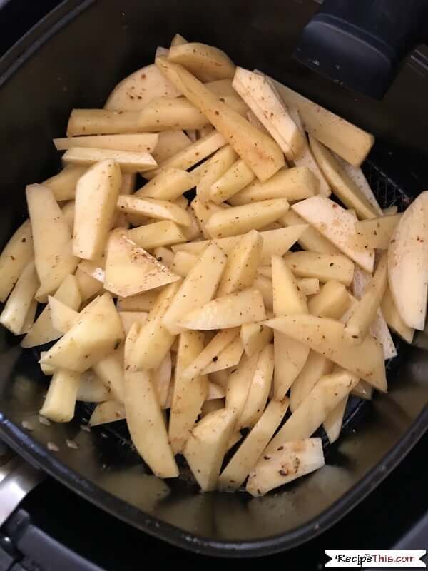 air fryer fries - ready to air fry