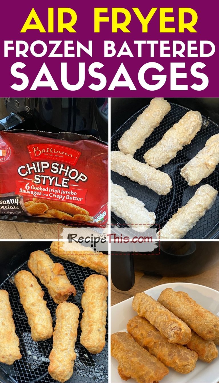 Recipe This Air Fryer Battered Sausage