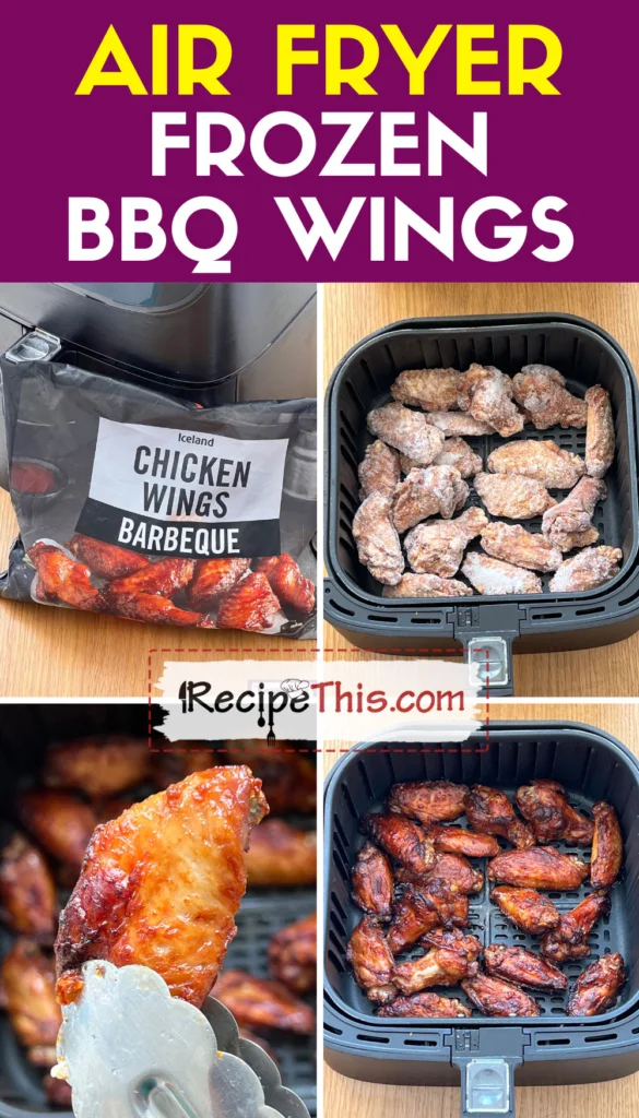 air-fryer-frozen-bbq-wings-step-by-step