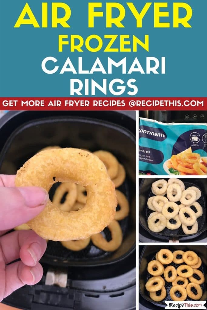 air fryer frozen calamari rings step by step