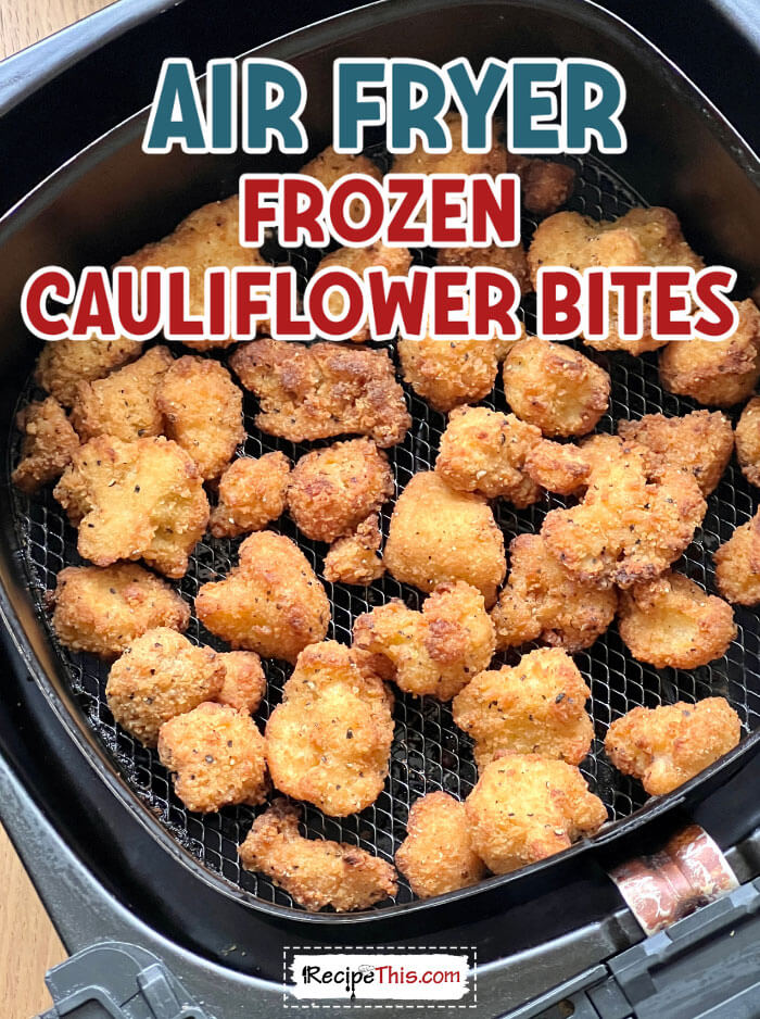 Air fryer shop frozen cauliflower