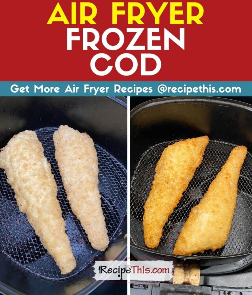 air fryer frozen cod step by step