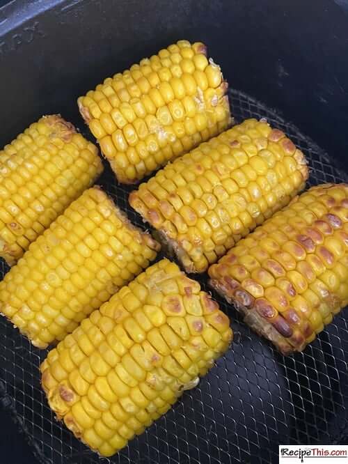 air fryer frozen corn on the cob