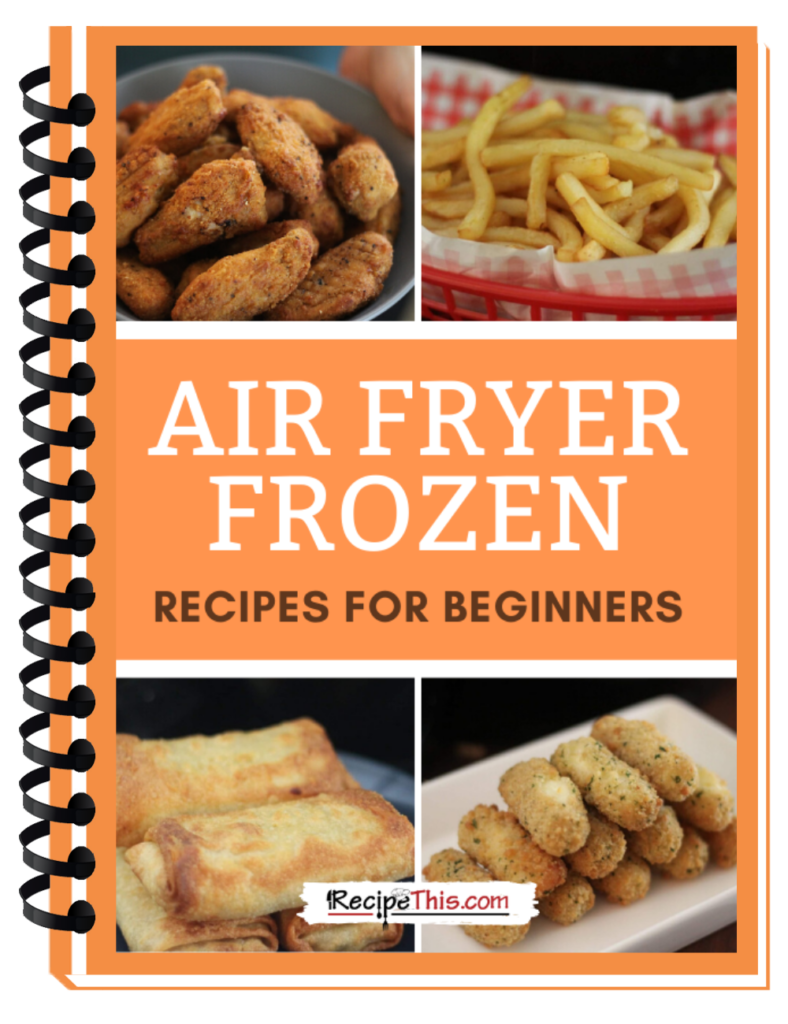 air fryer frozen food cookbook binder