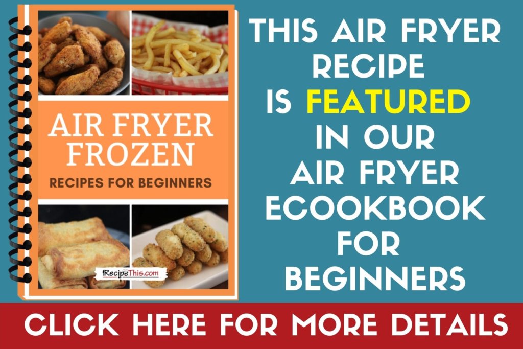 air fryer frozen food is featured