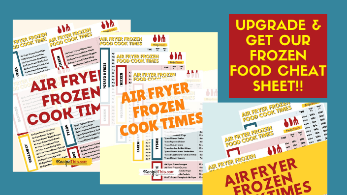 air fryer frozen food upgrades