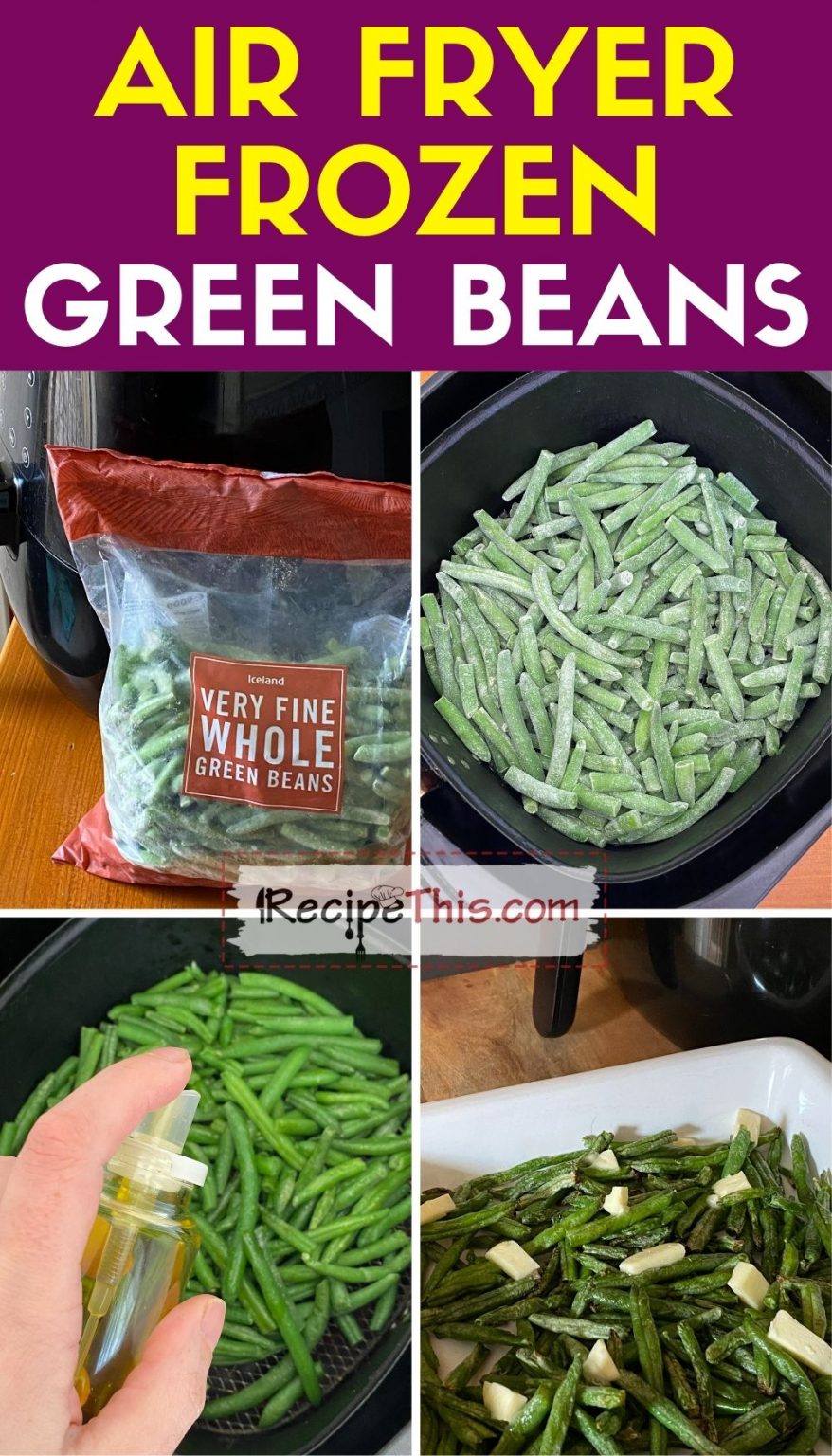 Recipe This Air Fryer Frozen Green Beans