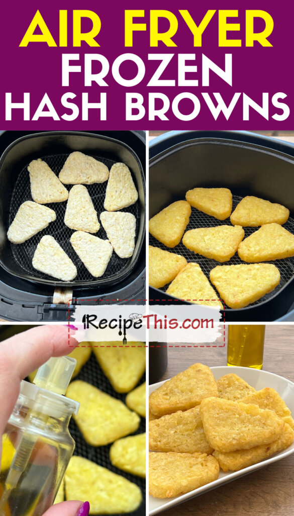air-fryer-frozen-hash-brown-step-by-step