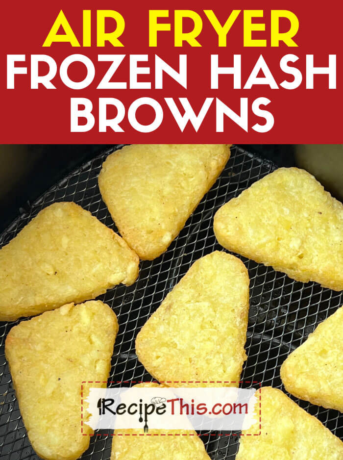 Frozen Hash Browns in Air Fryer ❄️🥔 Cooking Time +3 Ways to