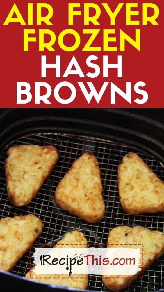 air fryer frozen hash browns recipe