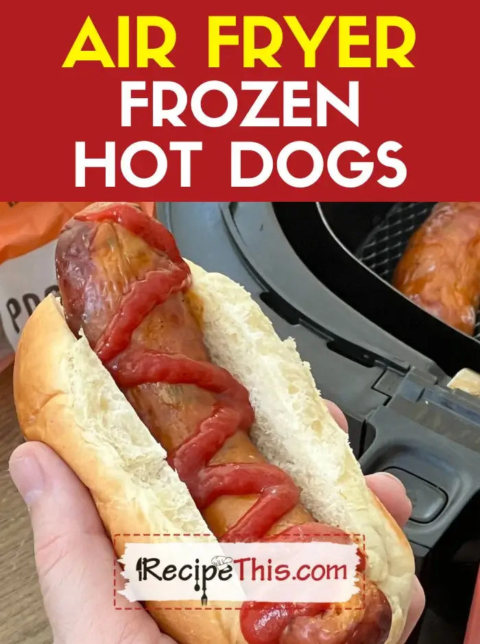 Air Fryer Frozen Hot Dogs