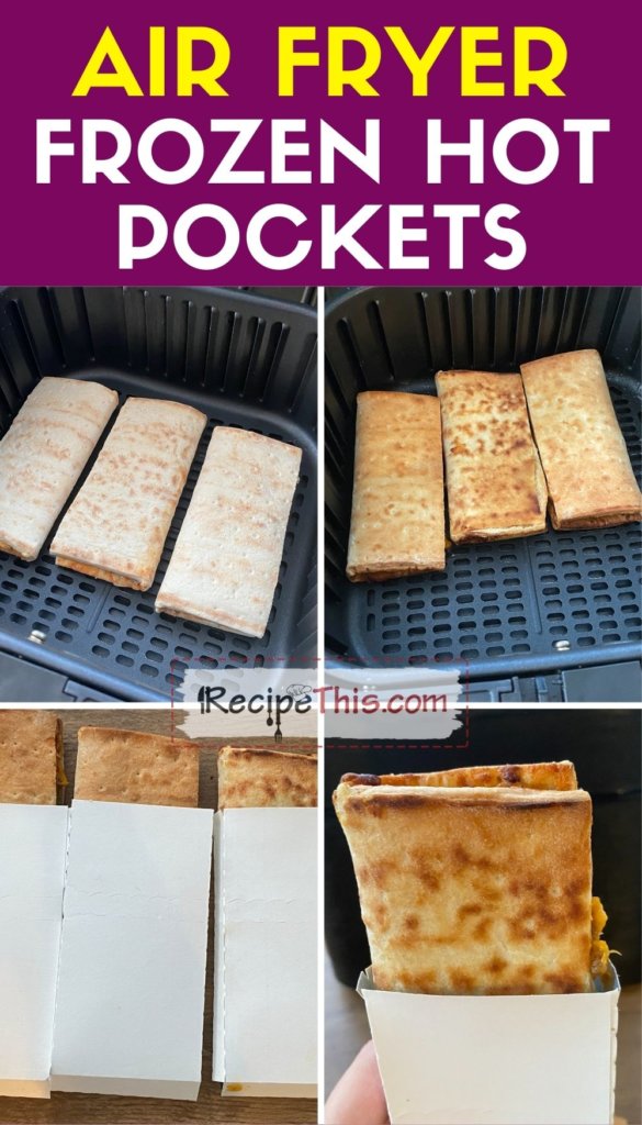 air fryer frozen hot pockets step by step