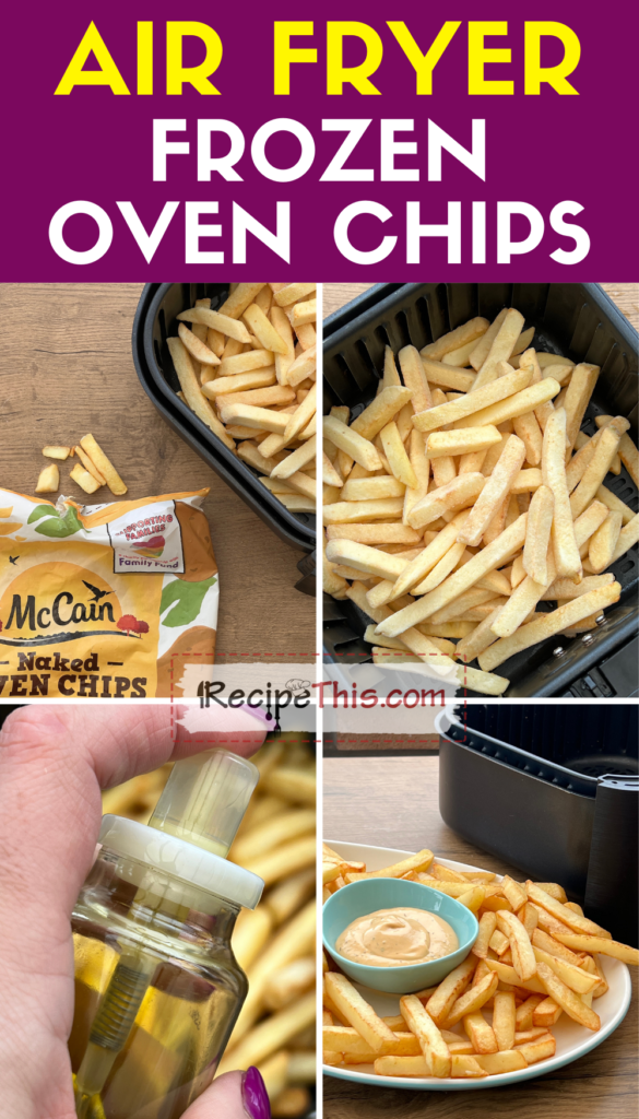 Cooking frozen fries 2024 in air fryer