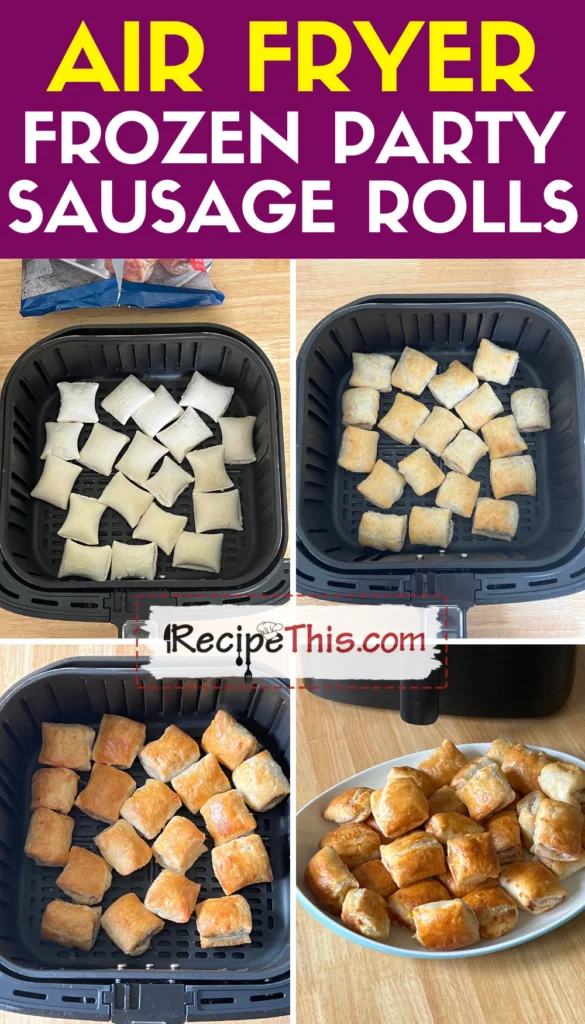air-fryer-frozen-party-sausage-rolls-step-by-step