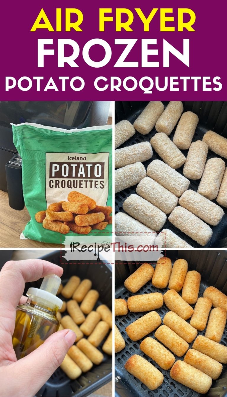 Recipe This Air Fryer Frozen Potato Croquettes