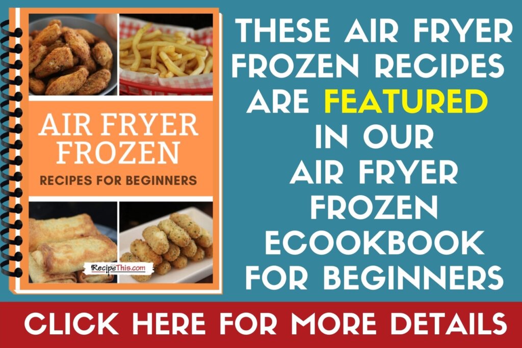air fryer frozen round up ebook graphic