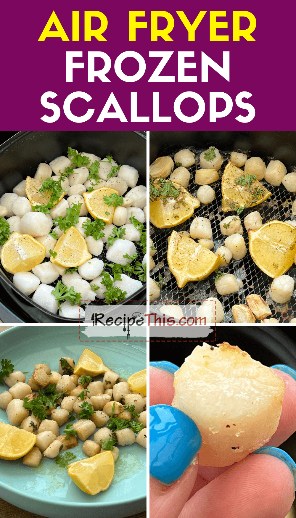 Air Fryer Frozen Scallops Recipe This