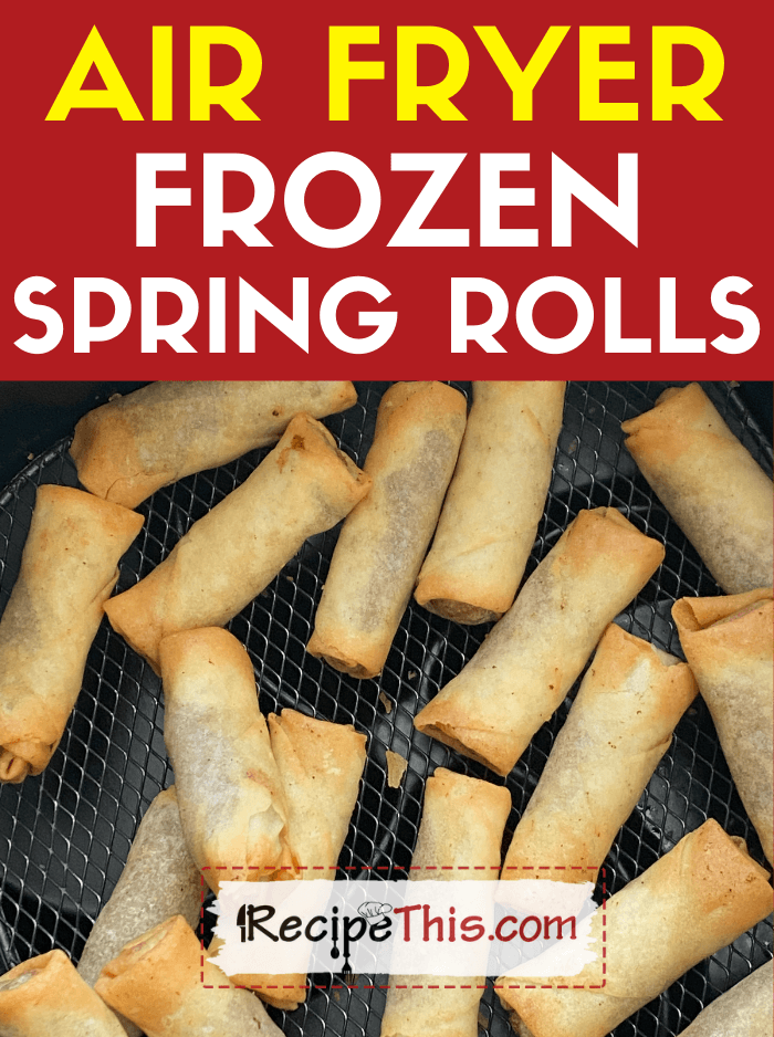 Air Fryer Spring Rolls - Just a Taste