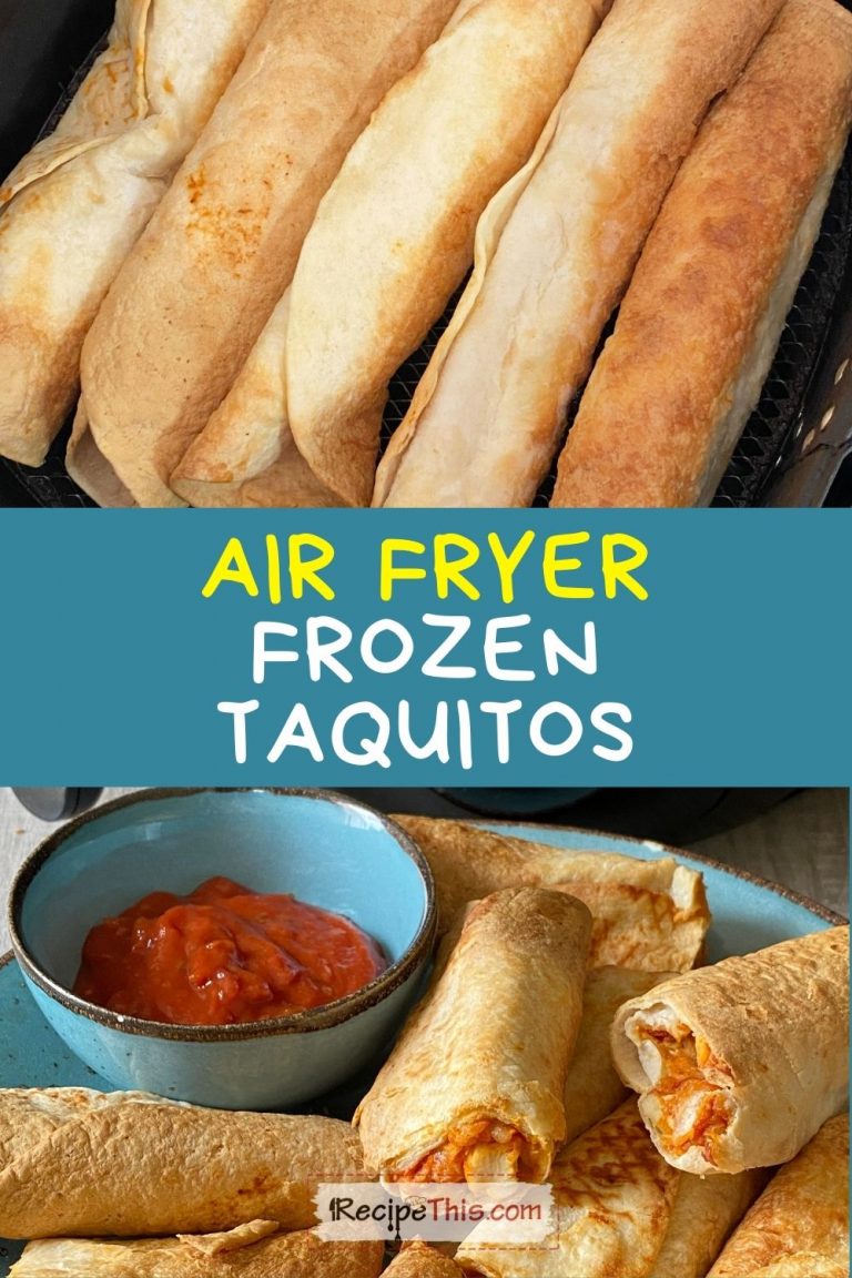 Recipe This Air Fryer Frozen Taquitos
