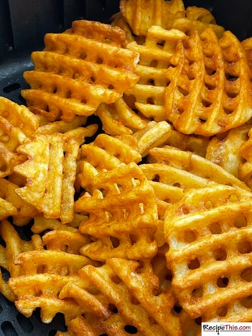 Frozen Waffle Fries in Air Fryer - Fork To Spoon