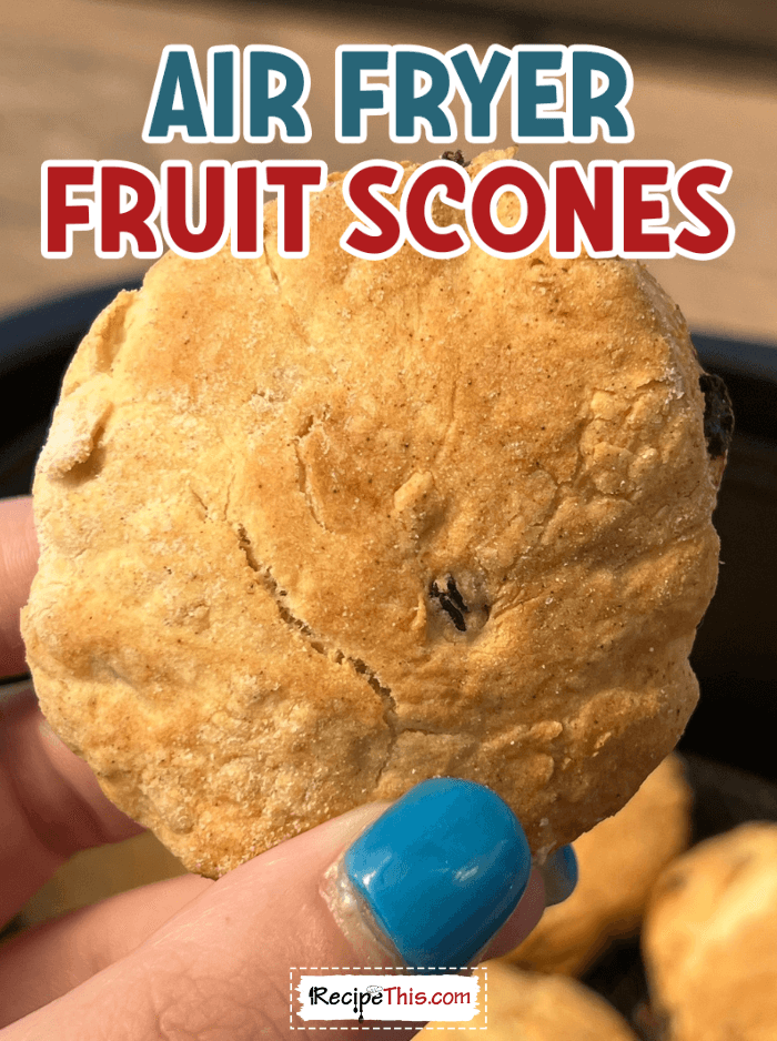 air fryer fruit scones @ recipethis