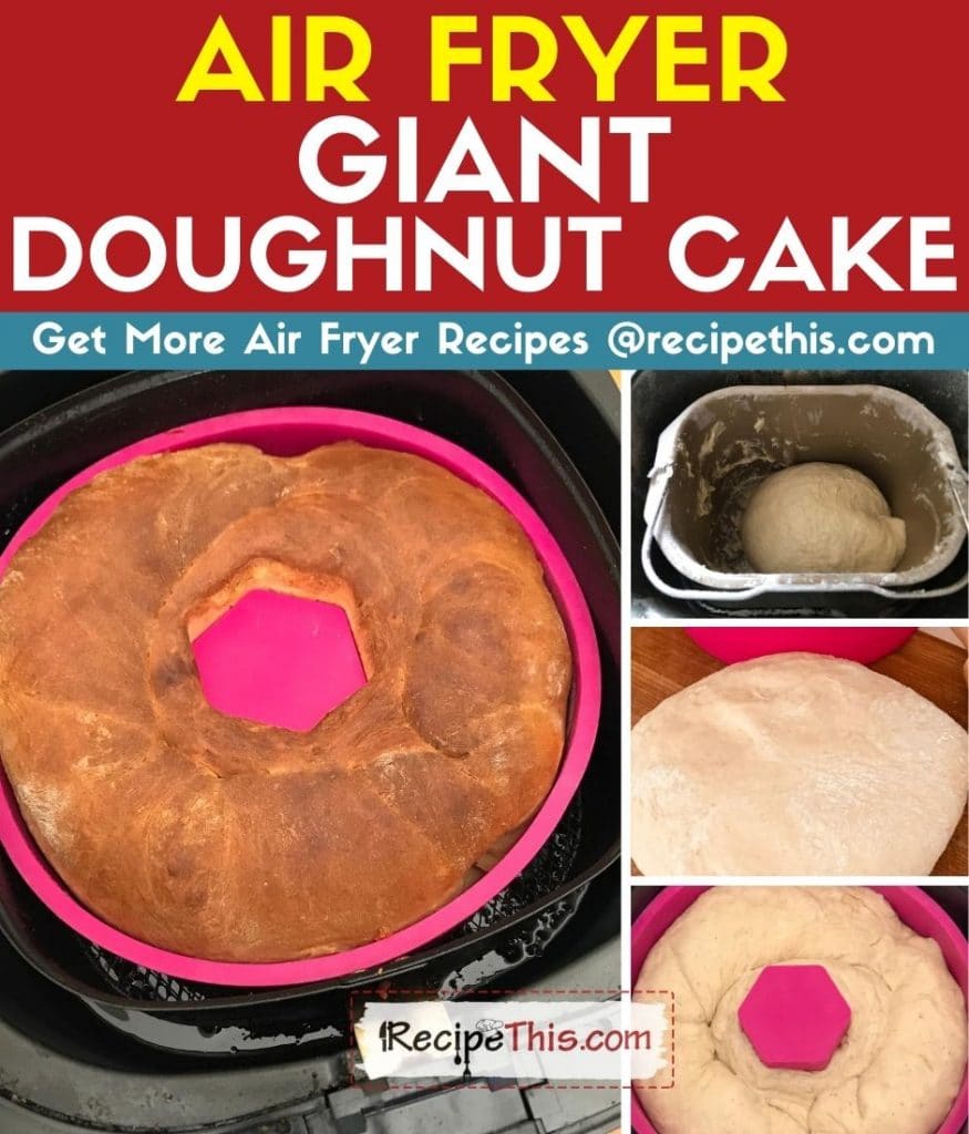 Giant doughnut cake outlet tin