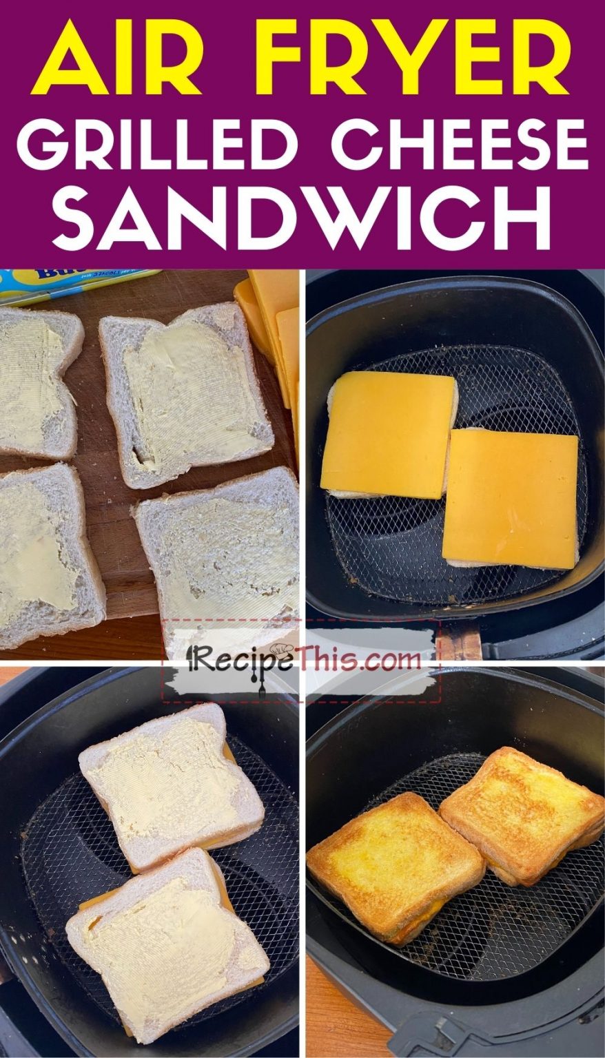 Recipe This Air Fryer Grilled Cheese