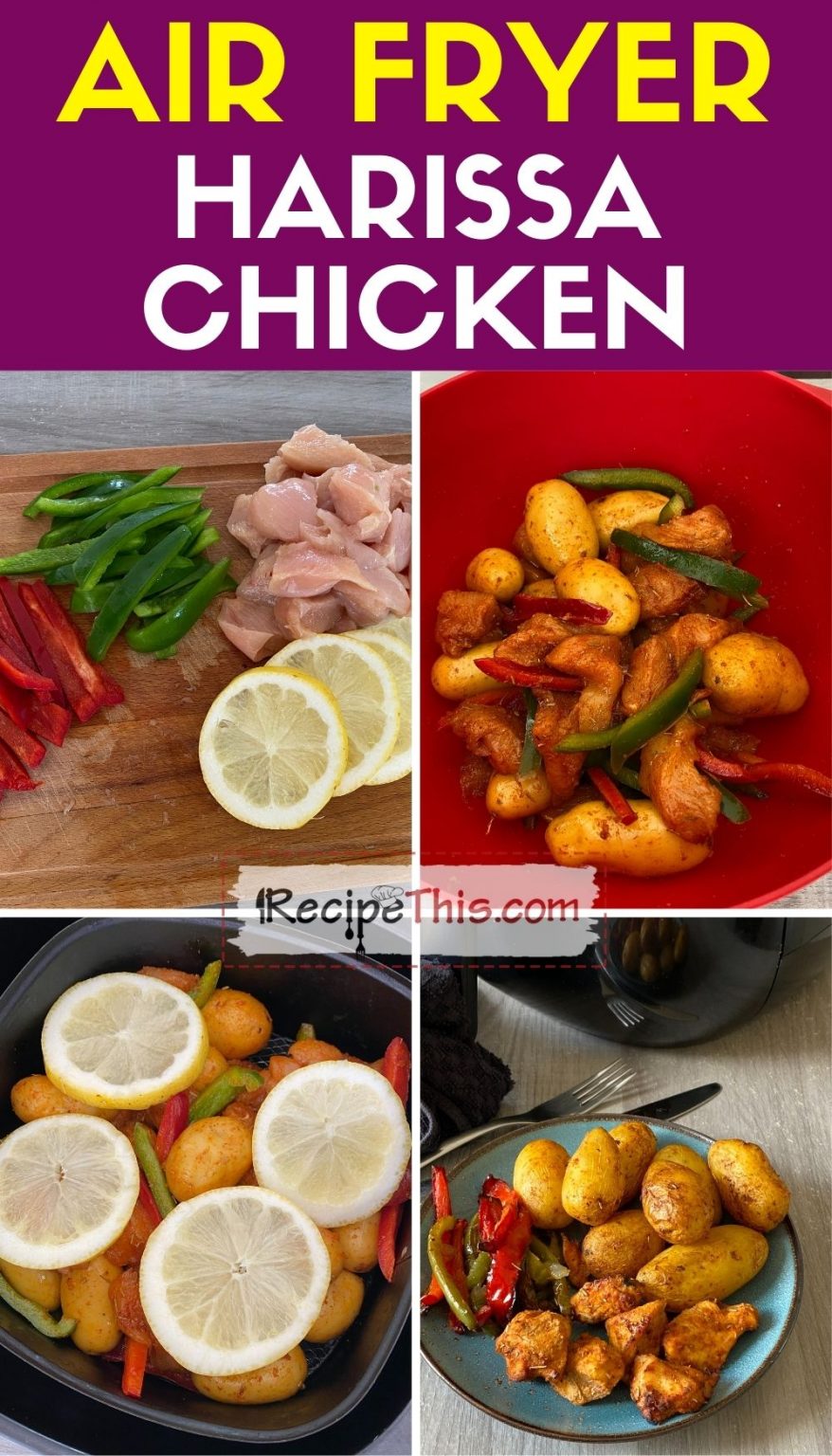 Recipe This Air Fryer Harissa Chicken