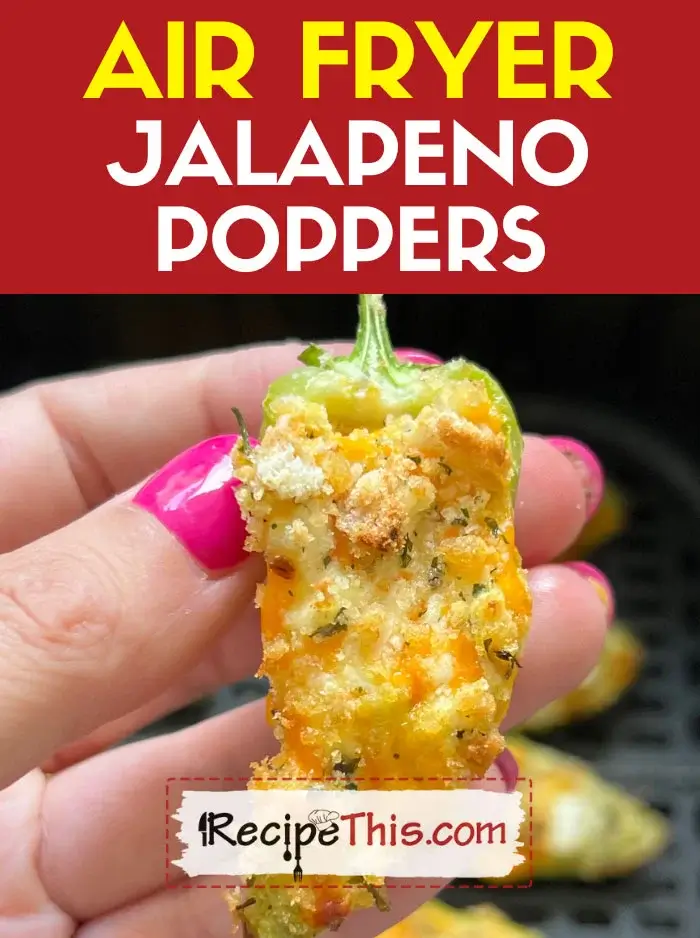 Air Fryer Jalapeno Poppers