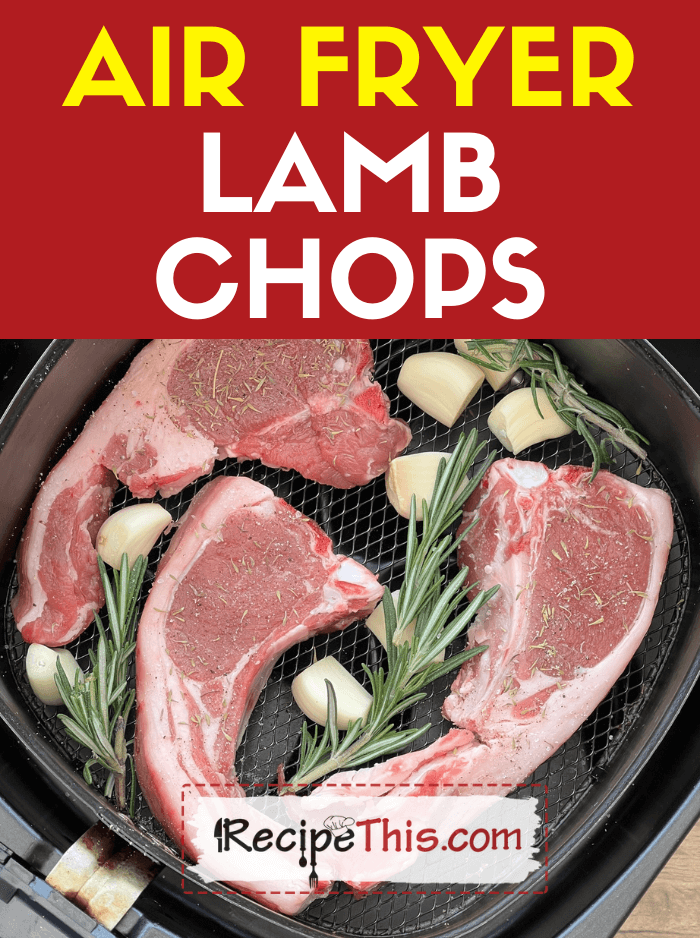 air fryer lamb chops recipe