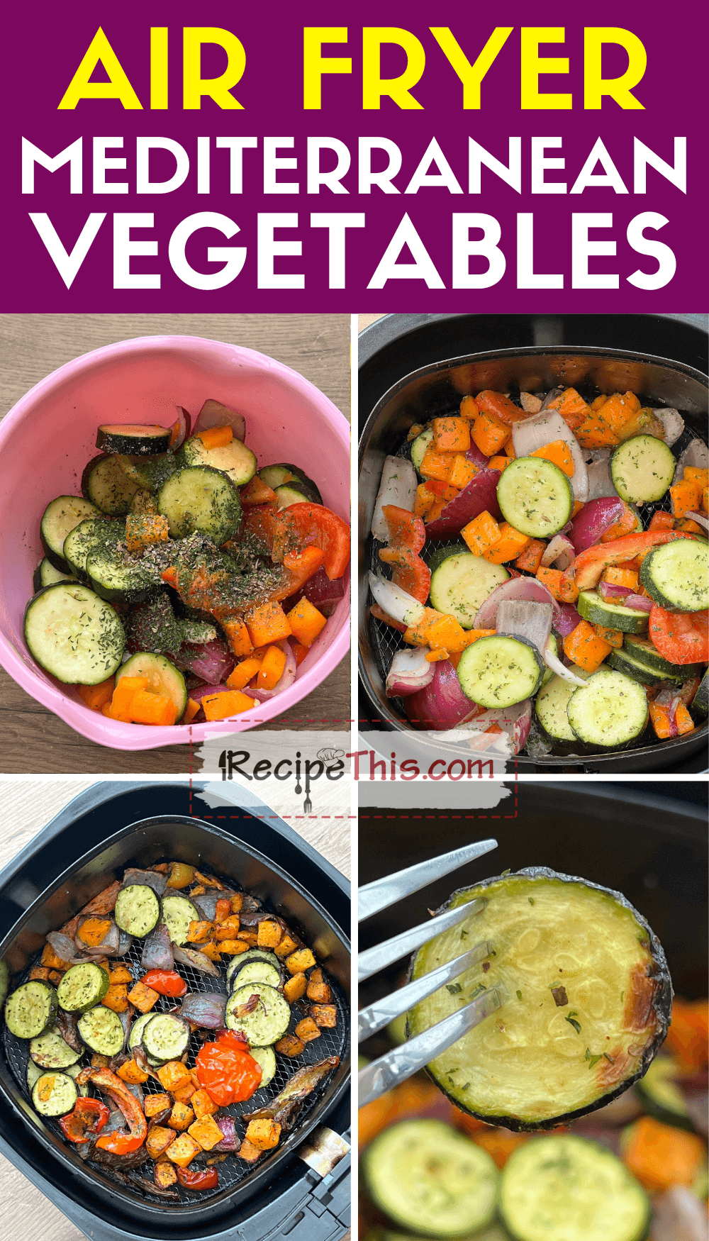 Recipe This Air Fryer Mediterranean Vegetables