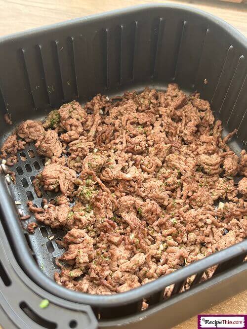 air fryer mince master recipe