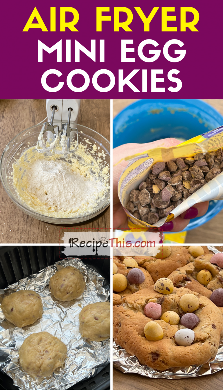 Recipe This Air Fryer Mini Egg Cookies