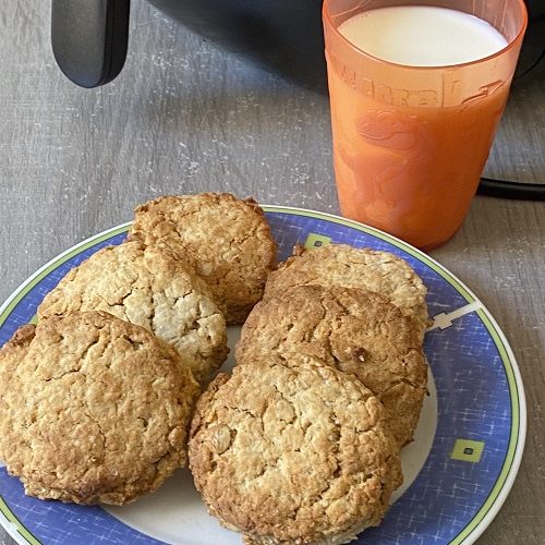 air fryer oatmeal cookies