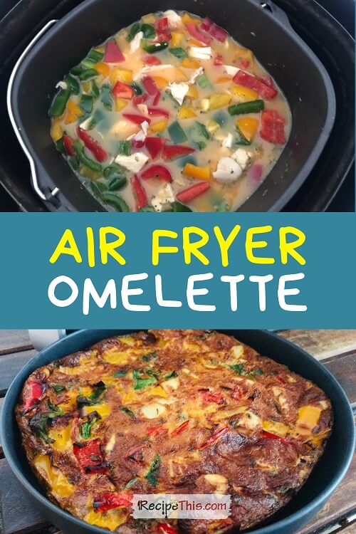 air fryer omelette recipe