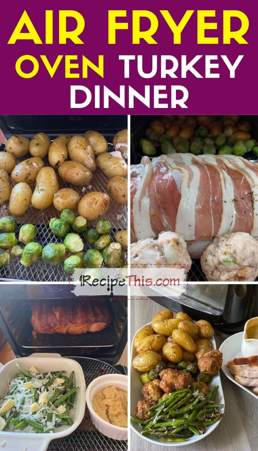 Recipe This Air Fryer Turkey Dinner For Two