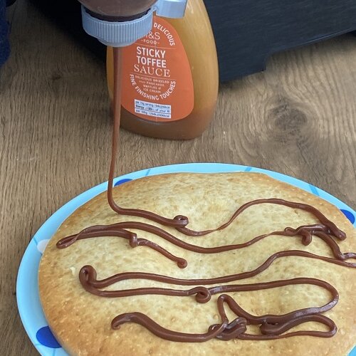 air fryer pancakes