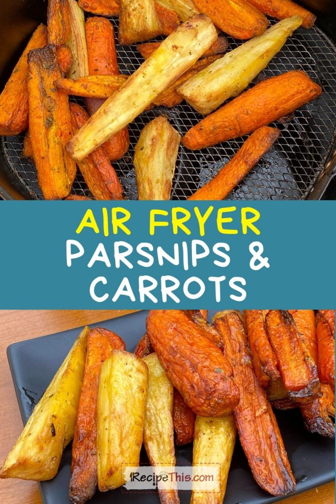 Recipe This Air Fryer Frozen Parsnips & Carrots