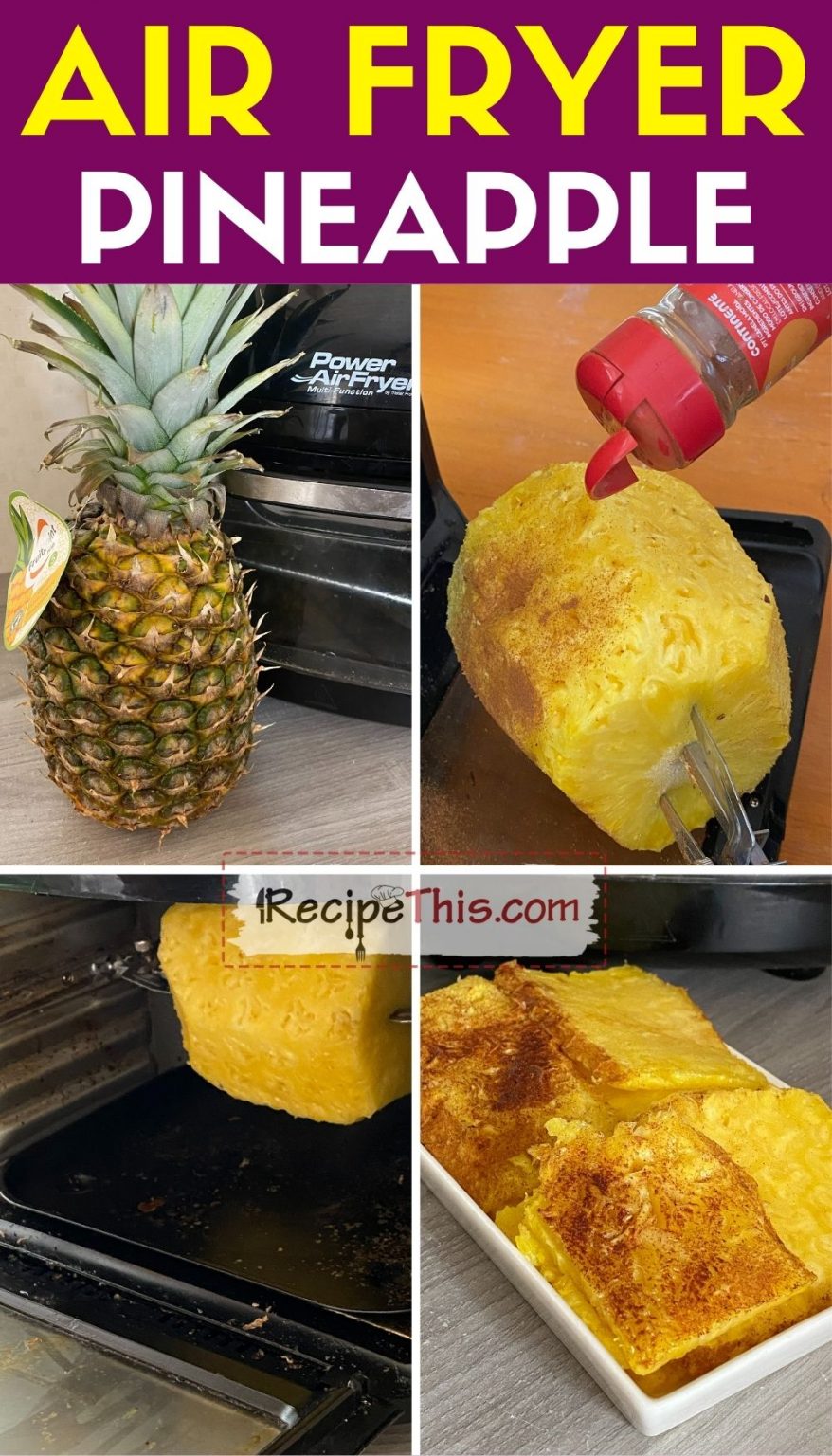 Recipe This Air Fryer Pineapple