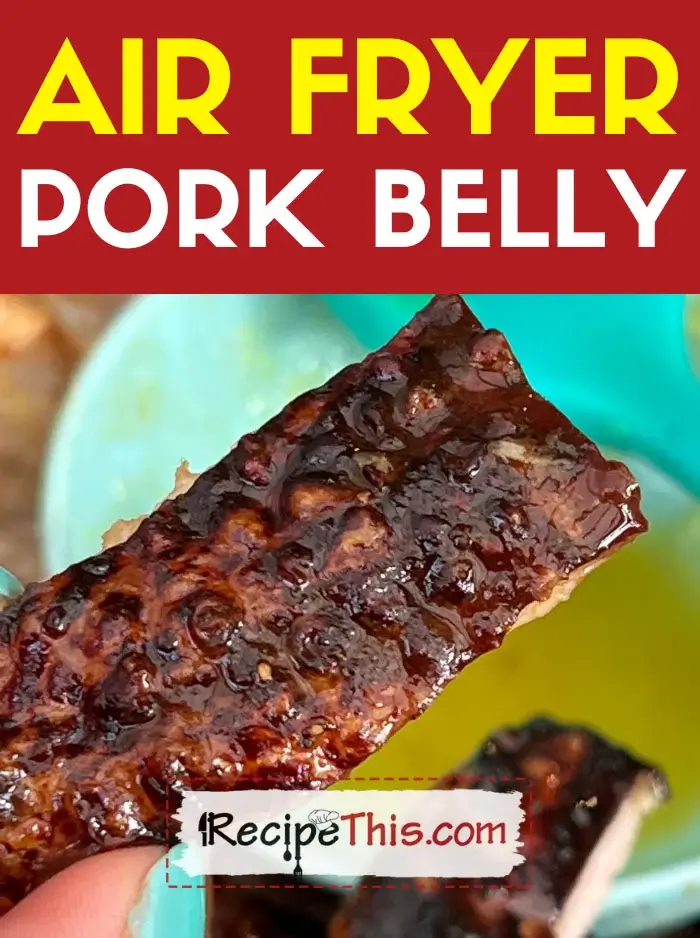 Air Fryer Pork Belly