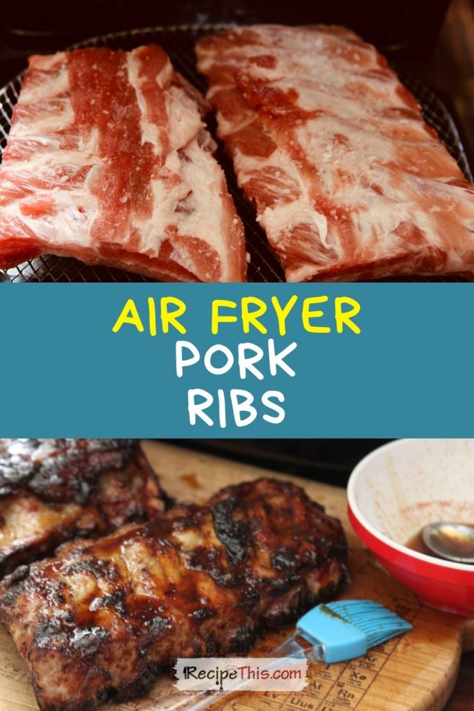 air fryer pork ribs recipe