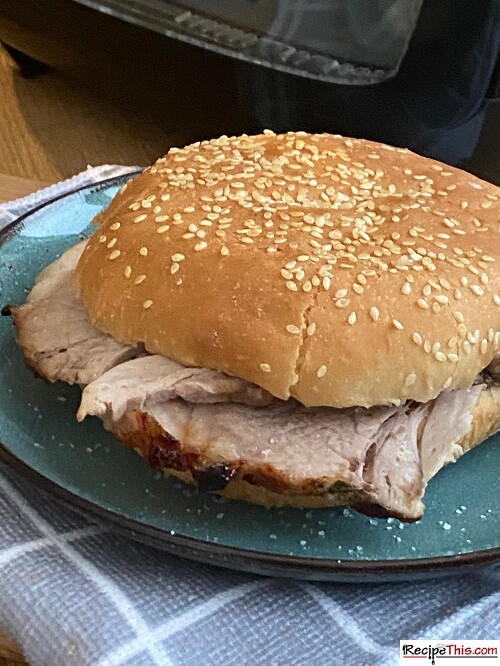 air fryer pork roast leftover sandwiches