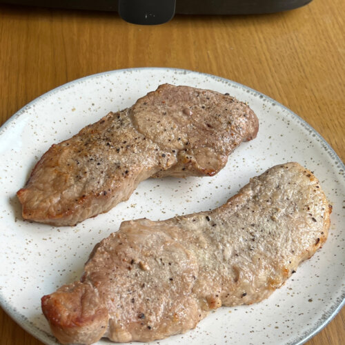 air fryer pork steak